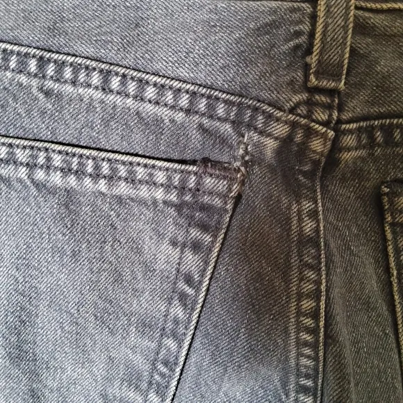Everlane The 90's Cheeky Jean Organic Cotton Size 26 Black New