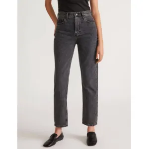 Everlane The 90's Cheeky Jean Organic Cotton Size 26 Black New
