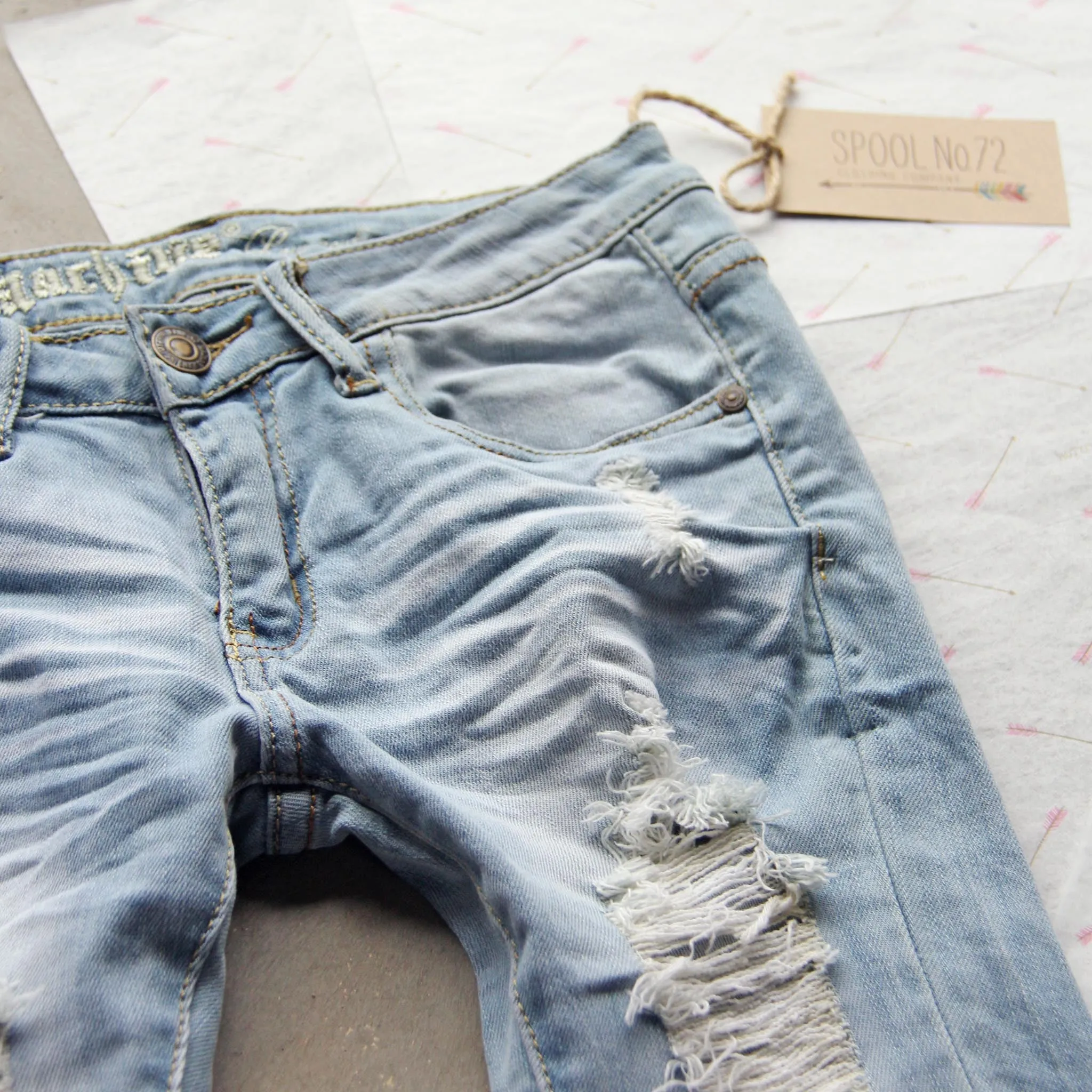 Eversage Distressed Jeans