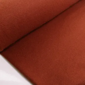 Faux Wool Fabric - Taupe, Khaki, Burned orange