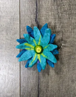 Felt Flower Brooch
