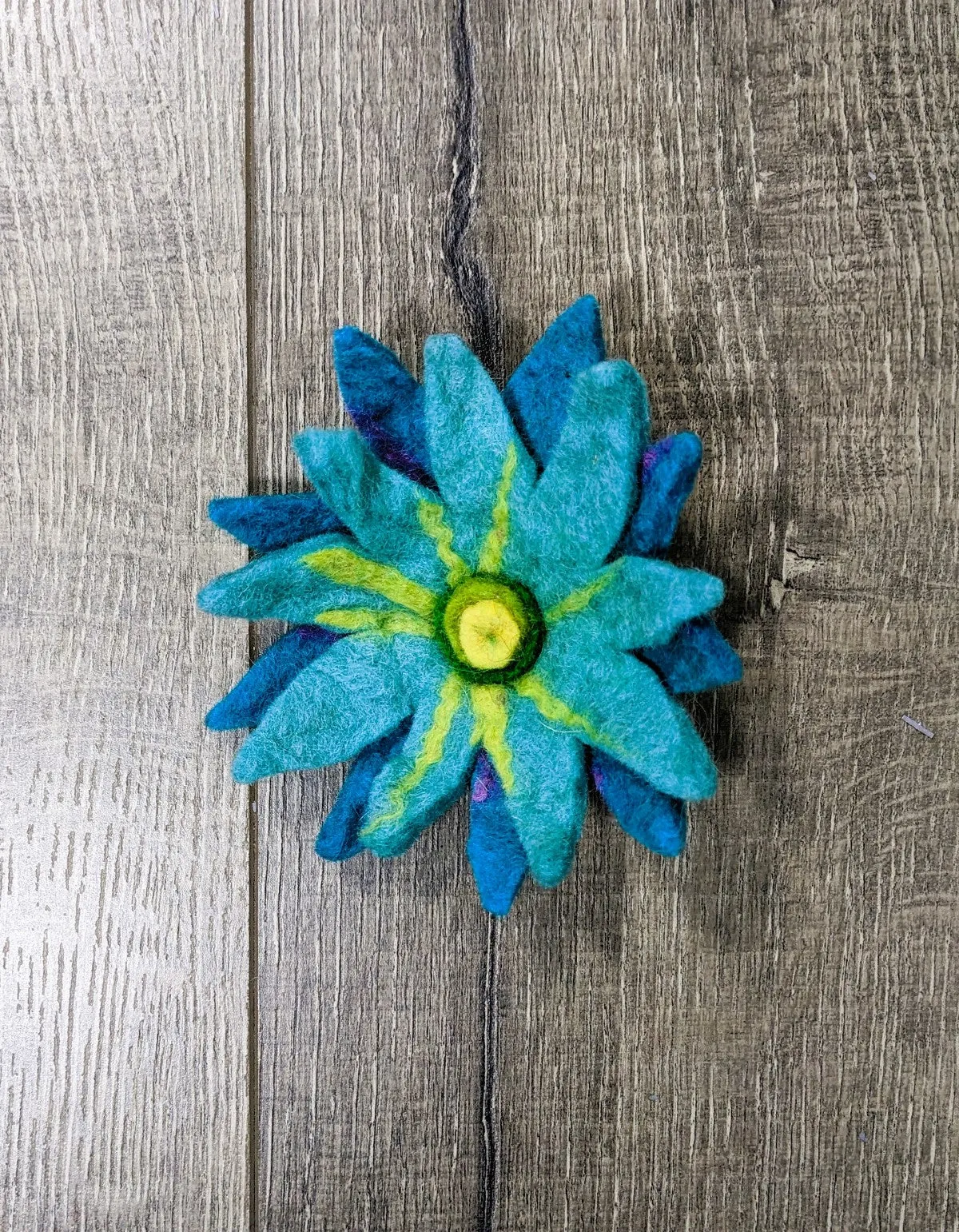 Felt Flower Brooch