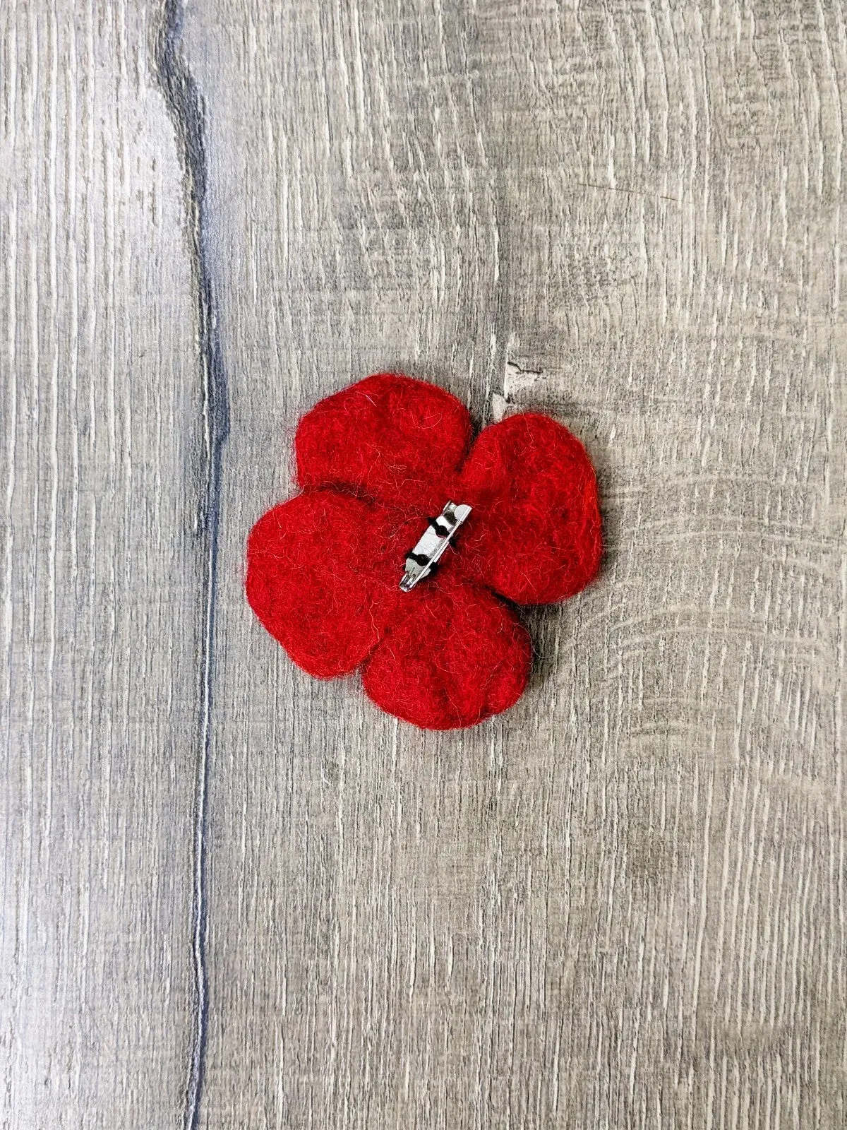Felt Flower Brooch