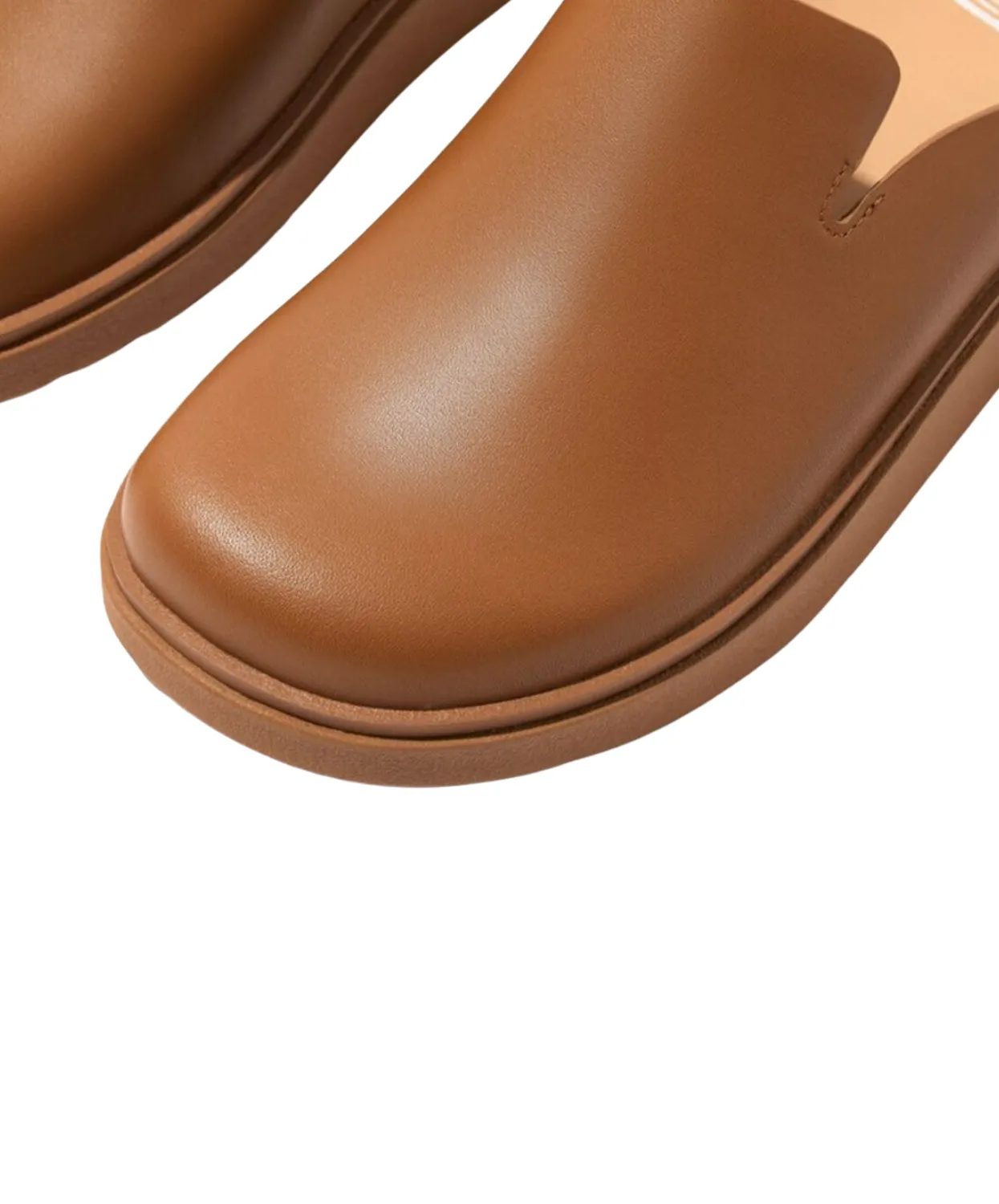 FitFlop Gen-FF Leather Mules Tan