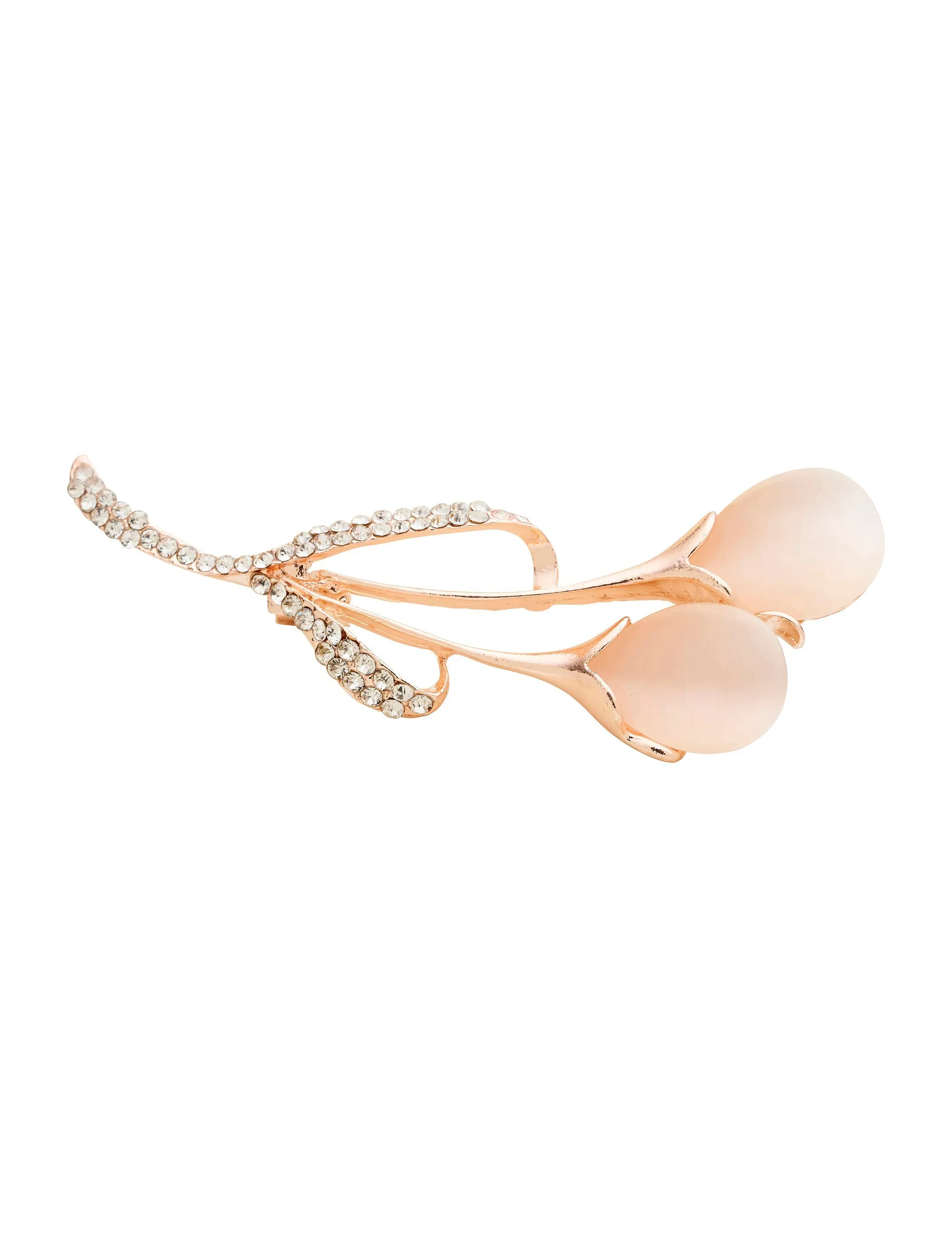 FLORAL SPRAY BROOCH