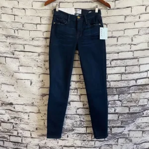 FRAME Denim Le Skinny de Jeanne Crop