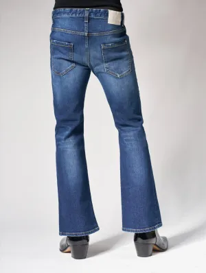 FRANKIE FLARE JEANS IN CLASSIC INDIGO - Man