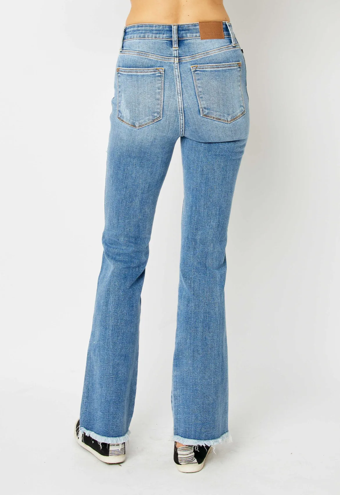 Frayed Hem Bootcut