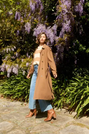 Freya Trench Coat - Toffee