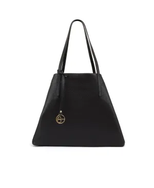 Frida Tote leather bag black
