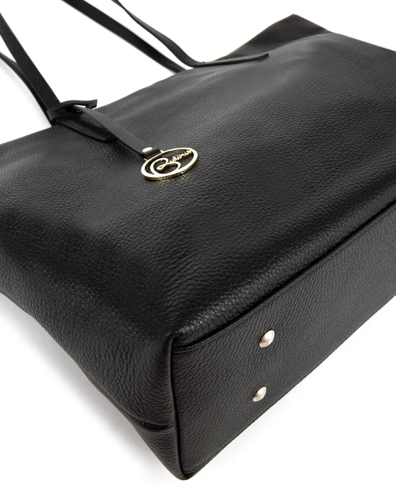 Frida Tote leather bag black