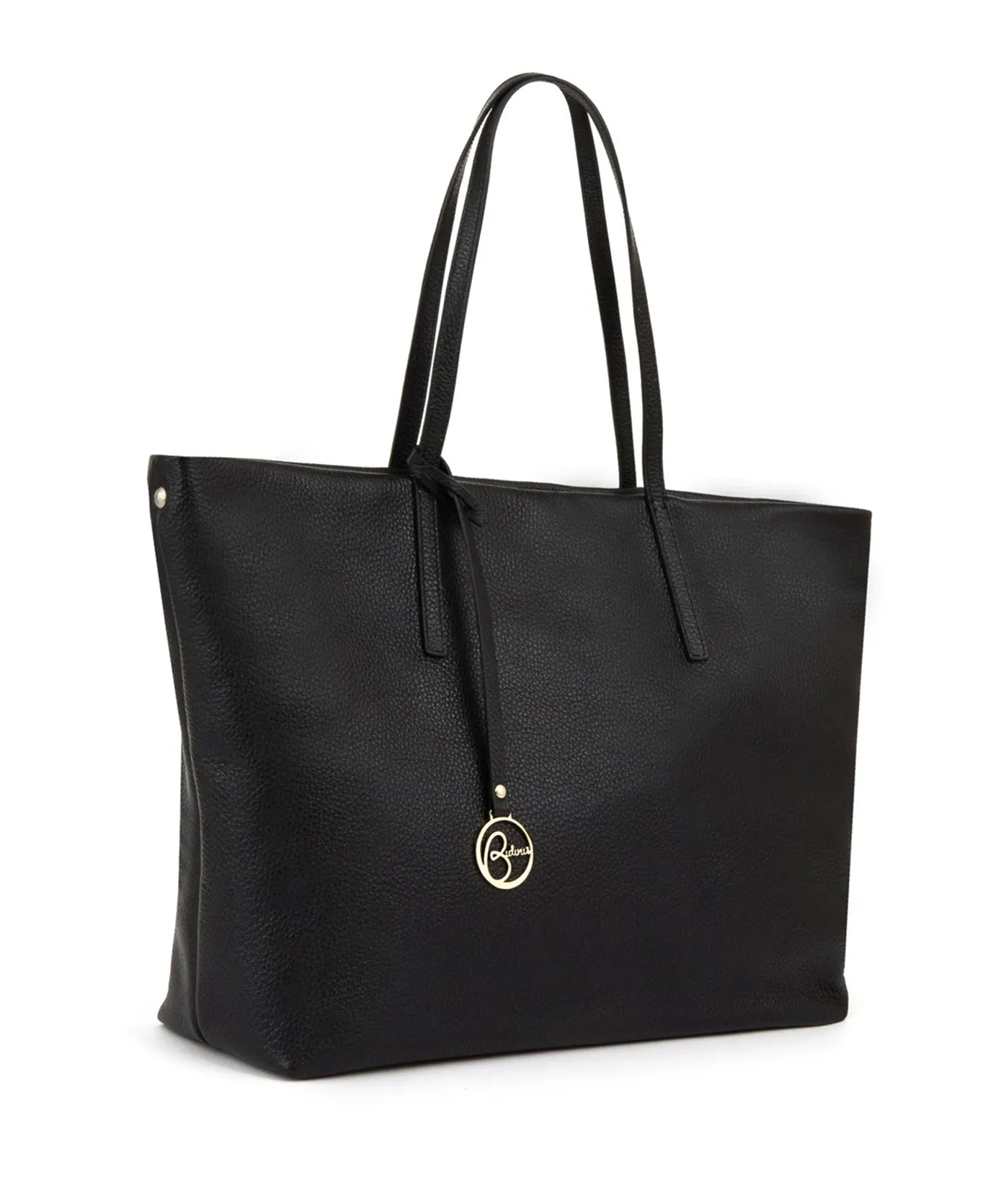 Frida Tote leather bag black