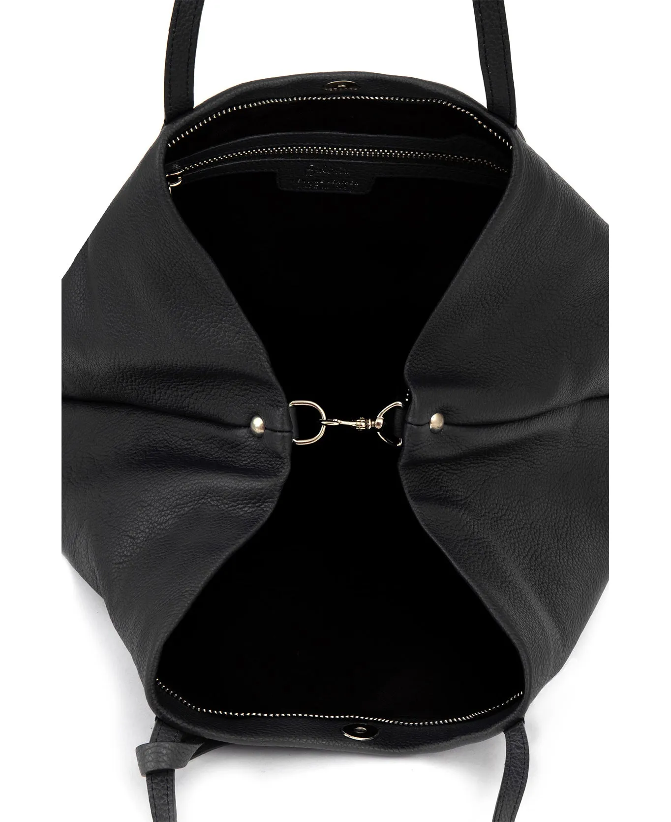 Frida Tote leather bag black
