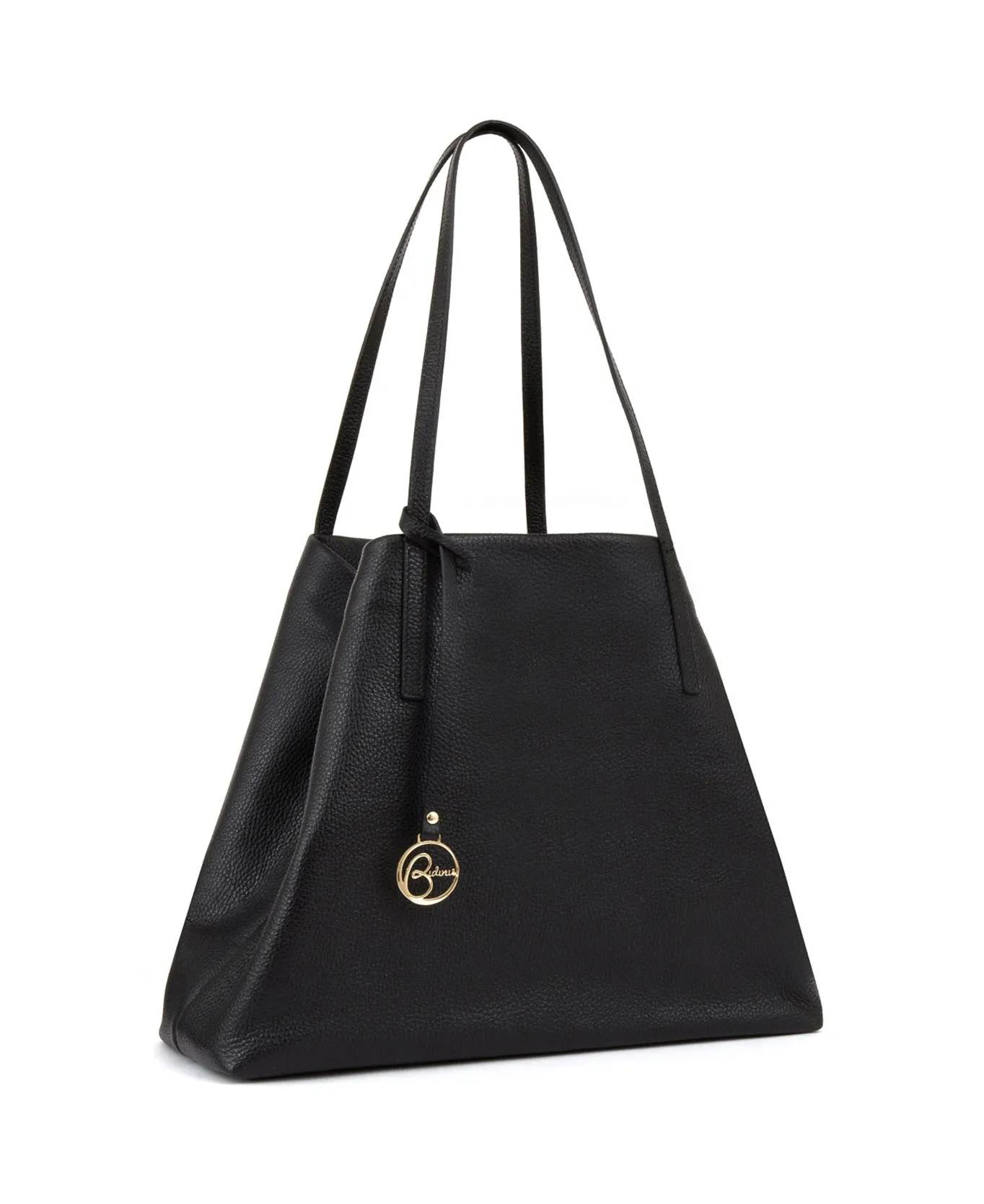Frida Tote leather bag black