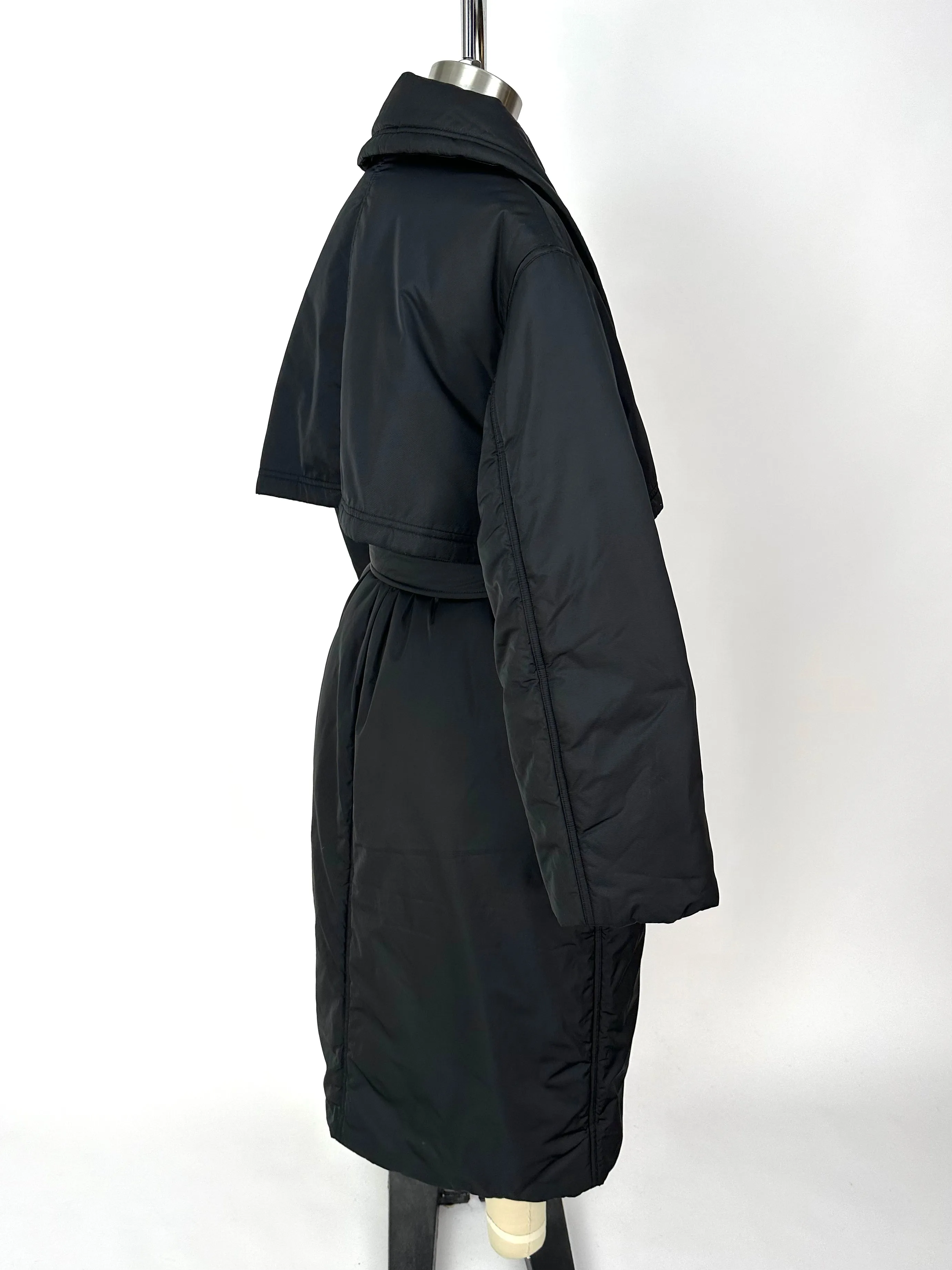 Ganni Belted Puffer Trench