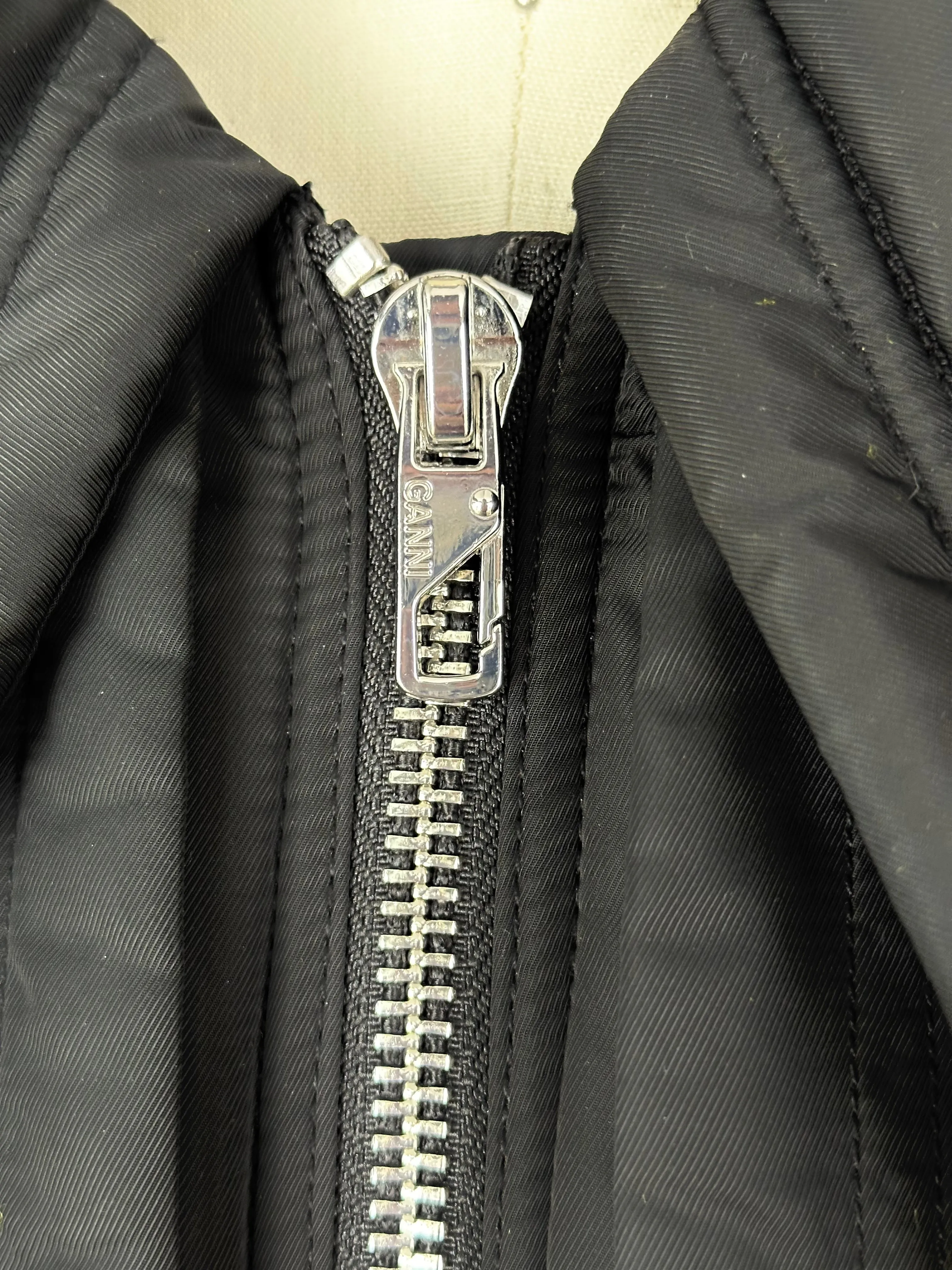 Ganni Belted Puffer Trench