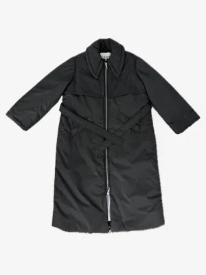 Ganni Belted Puffer Trench