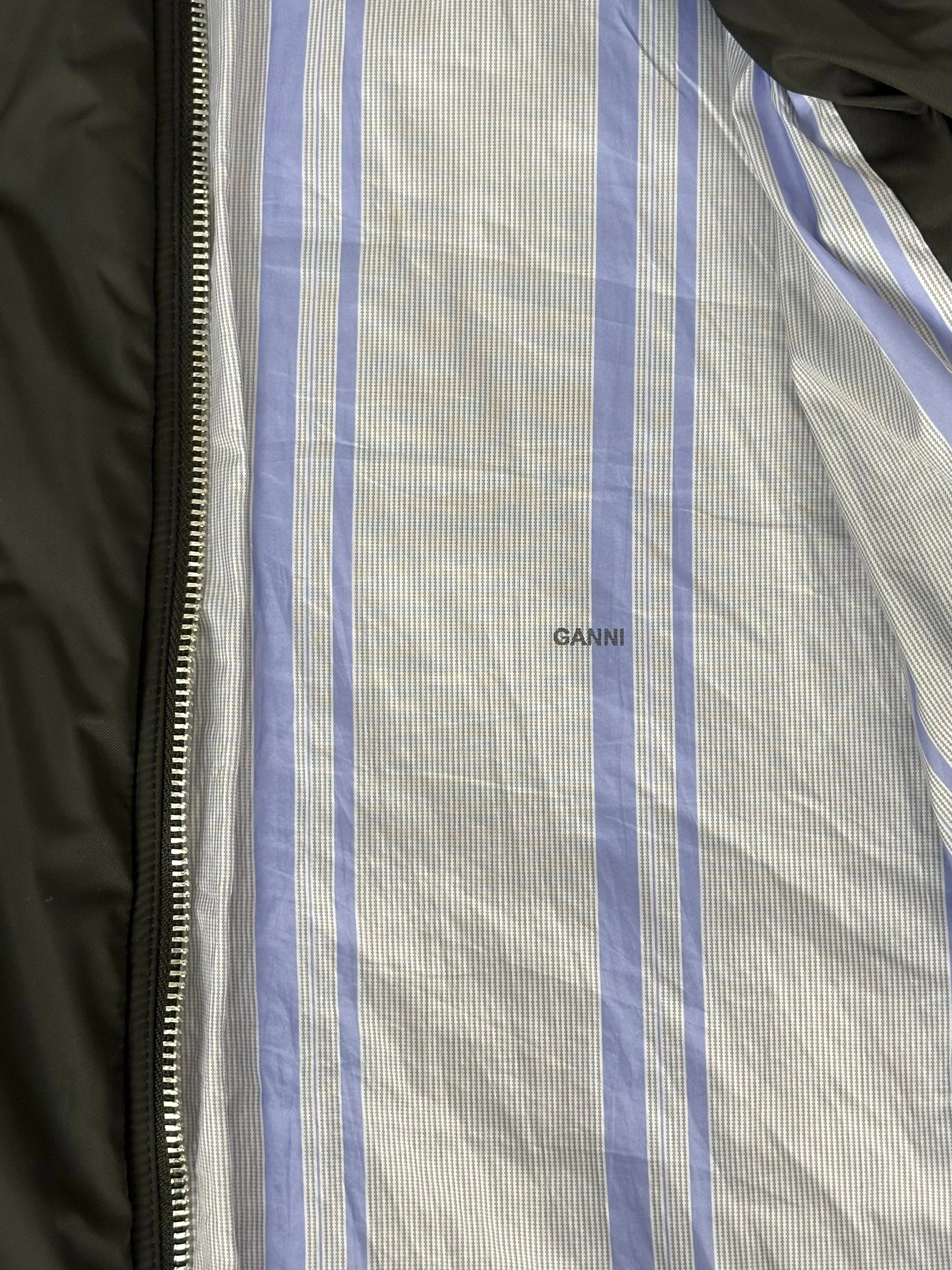 Ganni Belted Puffer Trench