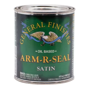 General Finishes Arm-R-Seal Topcoats - Pint
