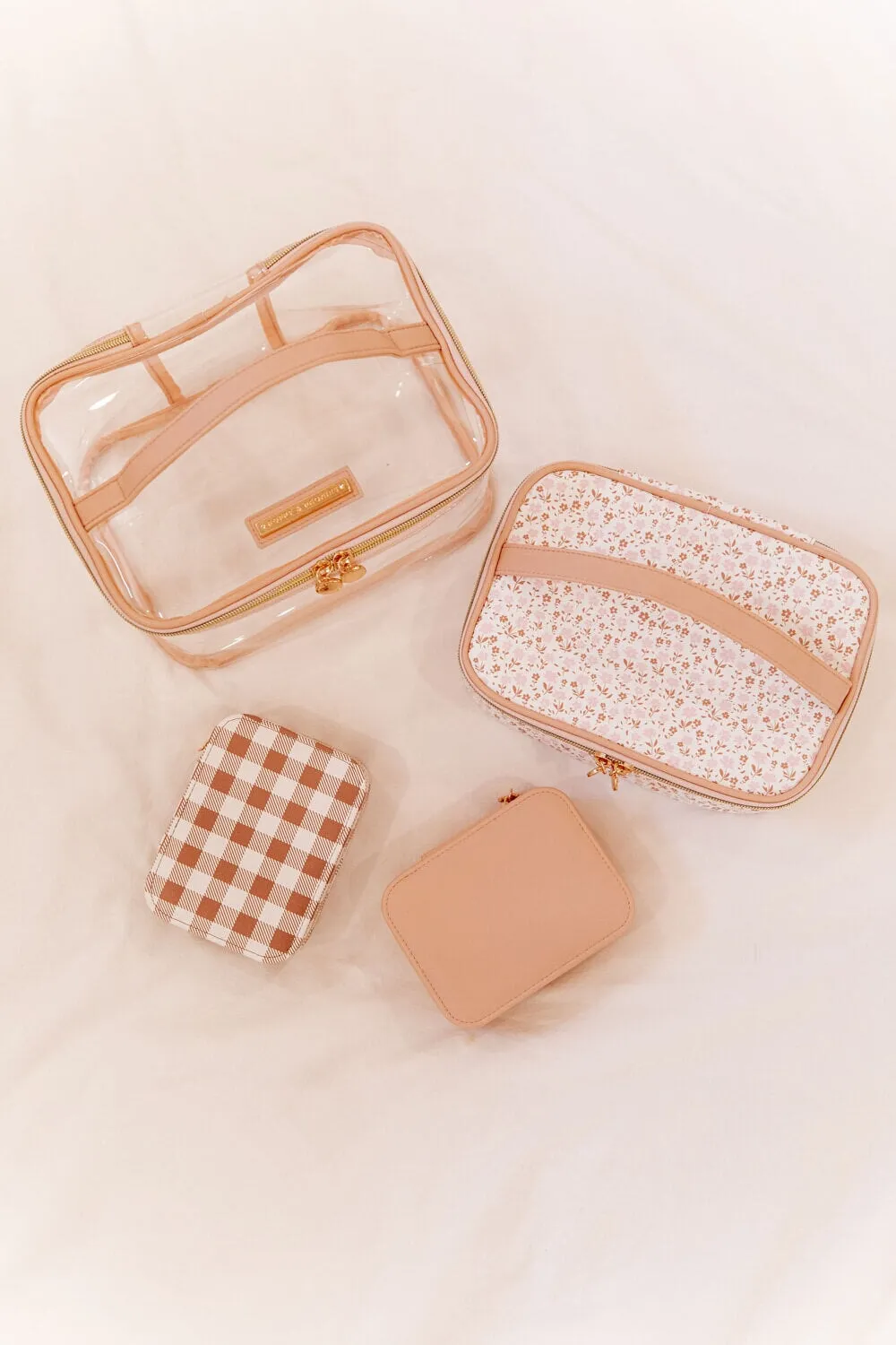 Getaway Cosmetic Set Brown Floral