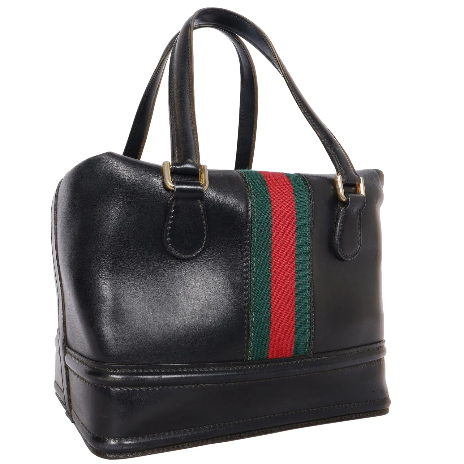 GG Leather Vanity Travel Case