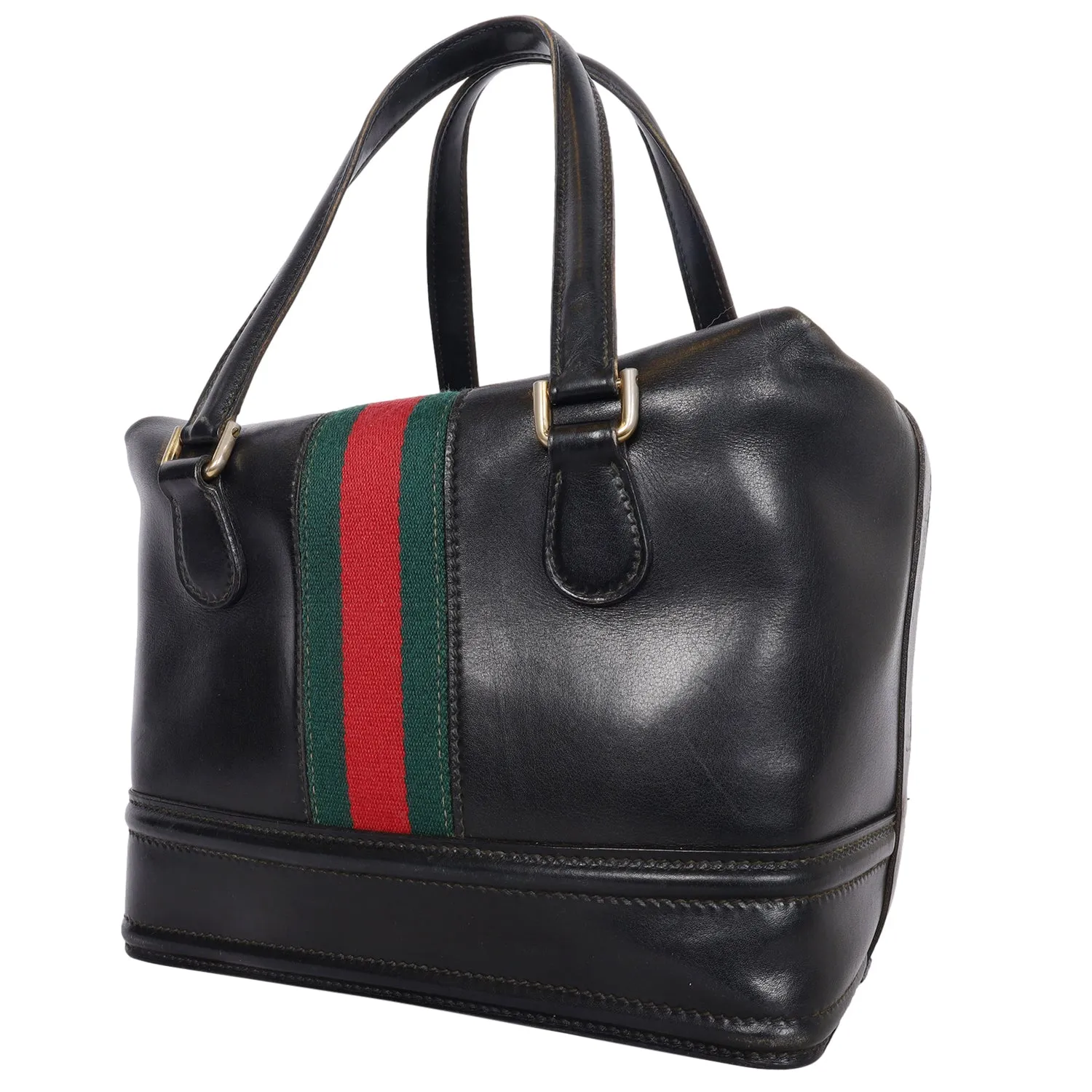 GG Leather Vanity Travel Case