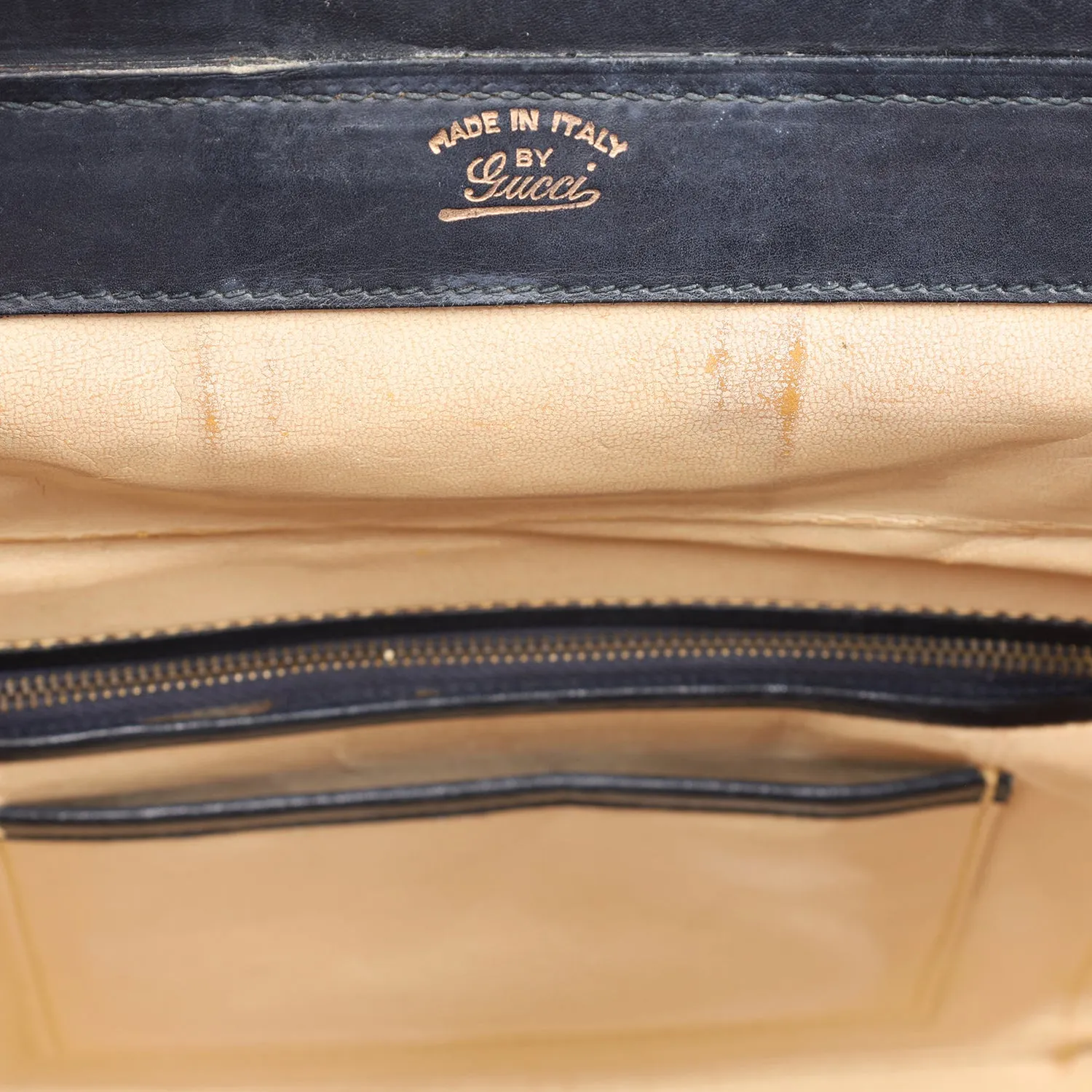 GG Leather Vanity Travel Case