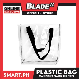 Gifts Transparent Plastic Bag  34cm (White)