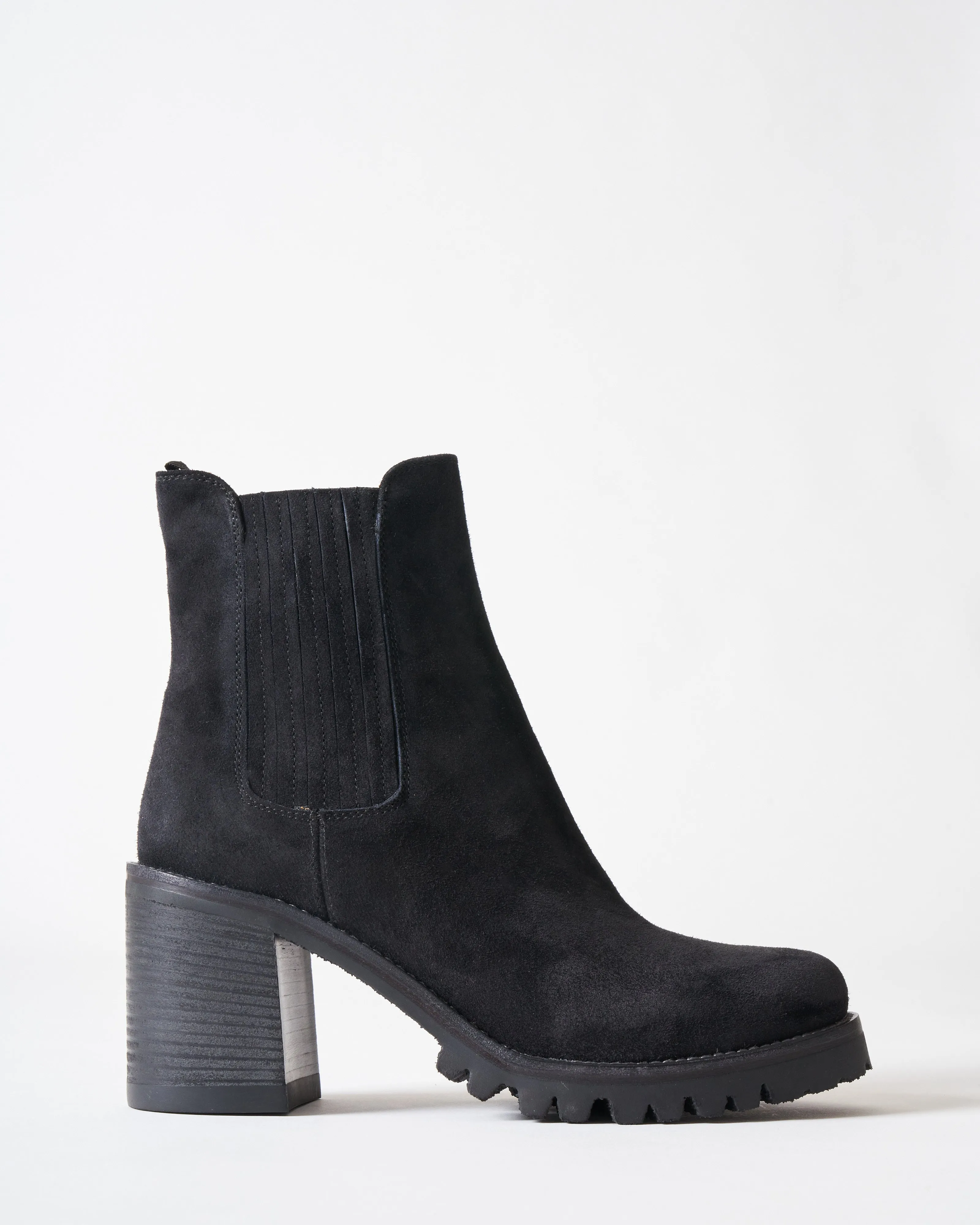 gill block heel boot