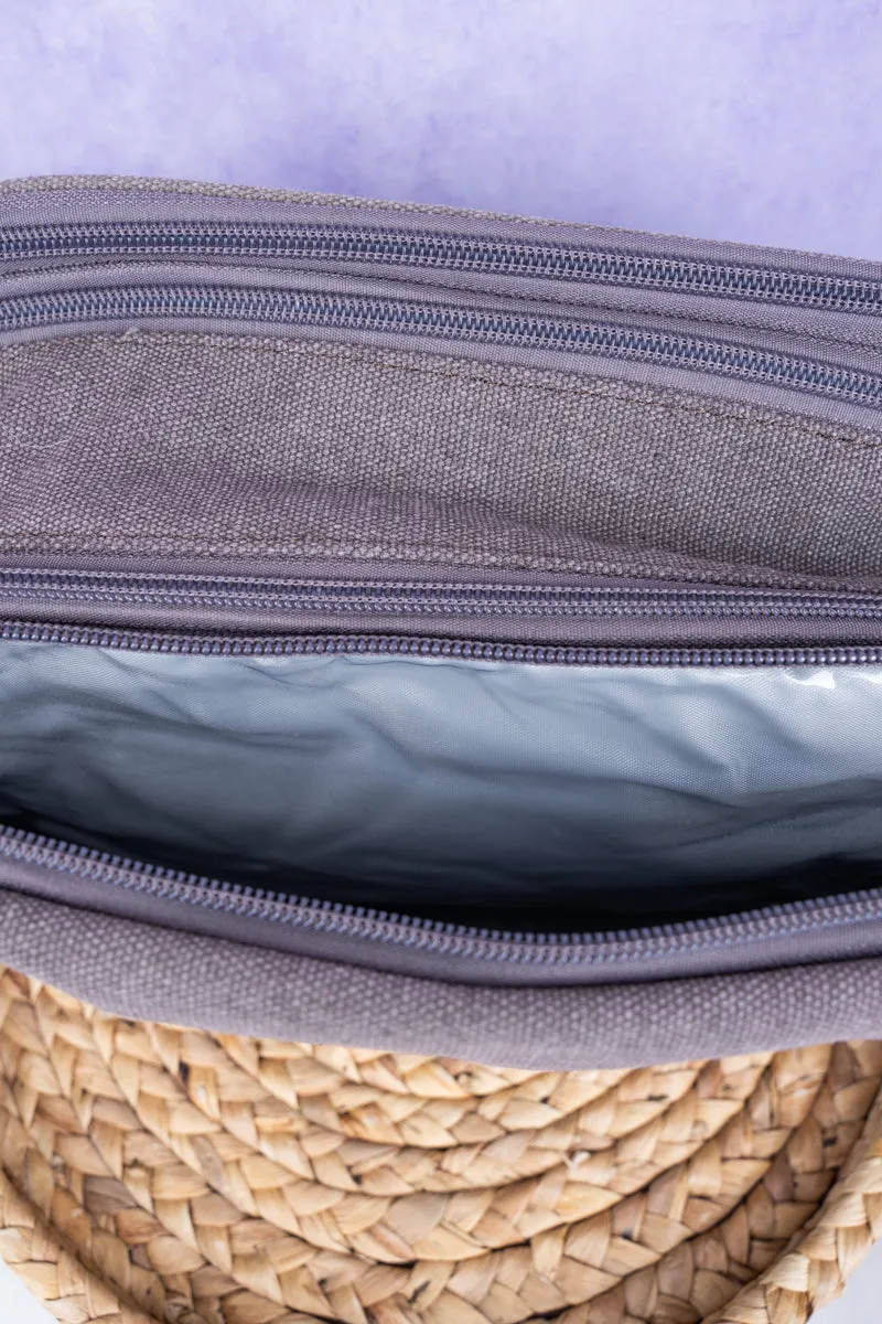 Gray Travel Ready Toiletry Bag