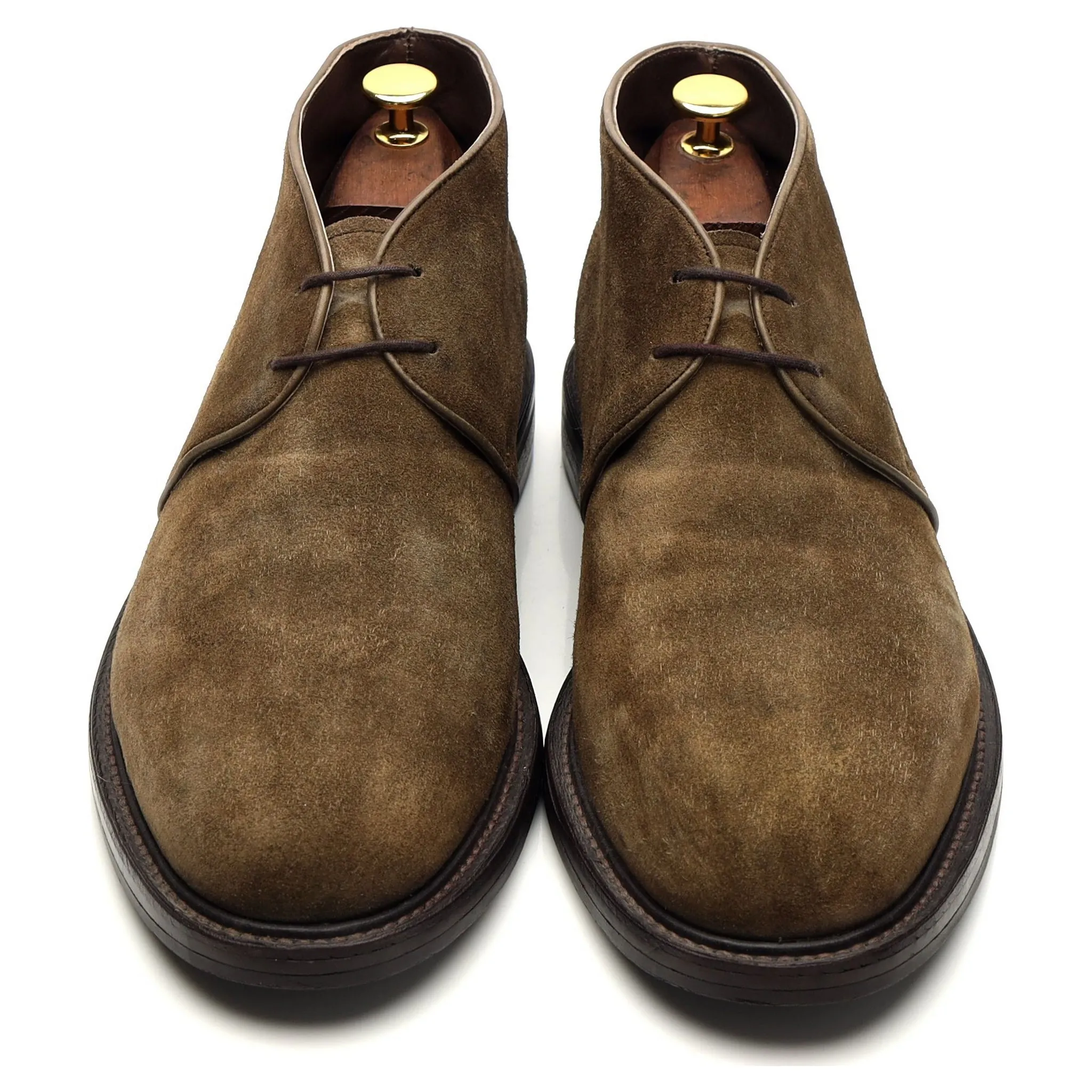 'Grove' Green Suede Chukka Boots UK 10 E