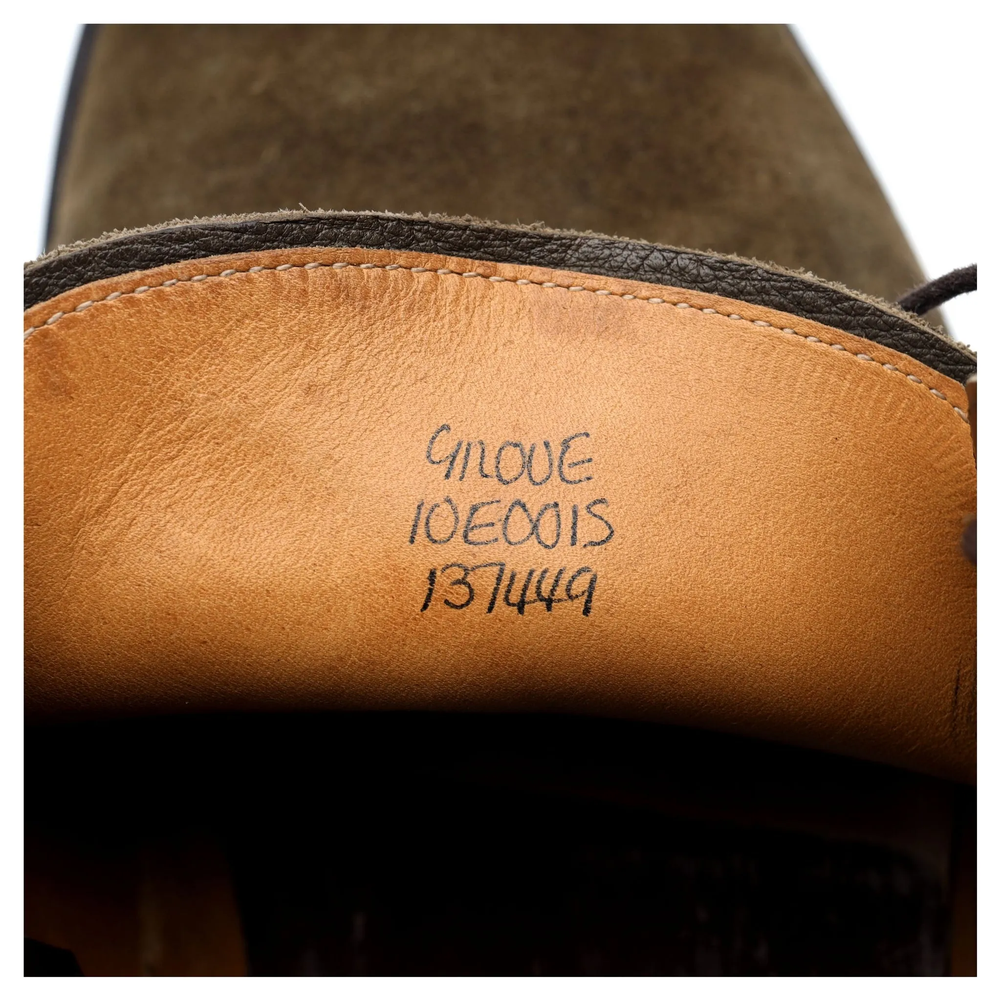 'Grove' Green Suede Chukka Boots UK 10 E
