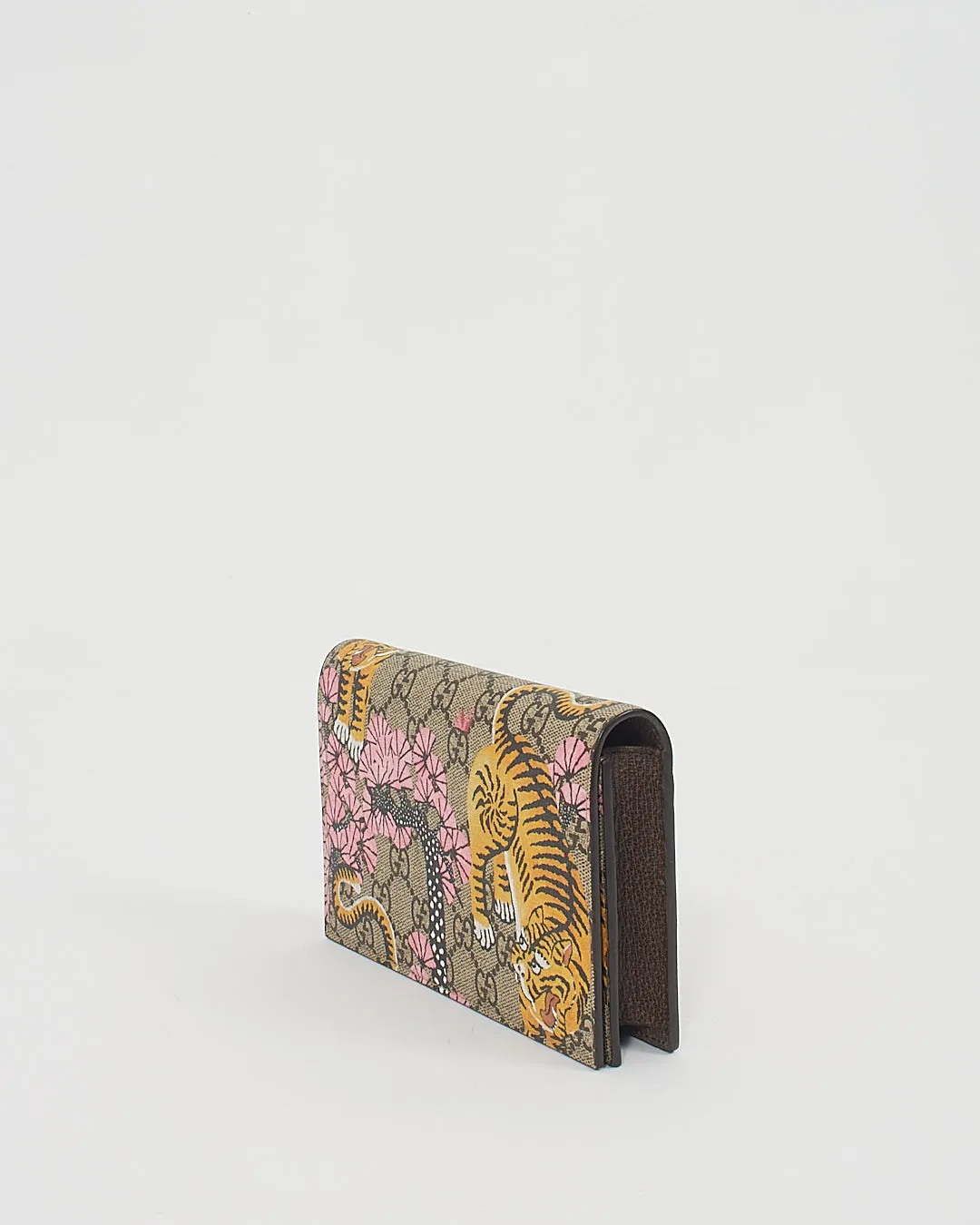 Gucci GG Monogram Supreme Canvas Bengal Wallet-On-Chain