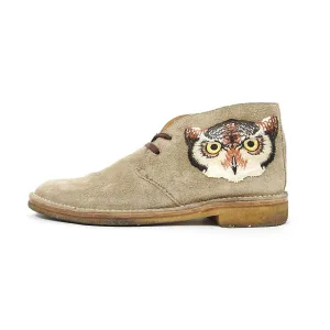 Gucci Patch Desert Boots Size 7.5