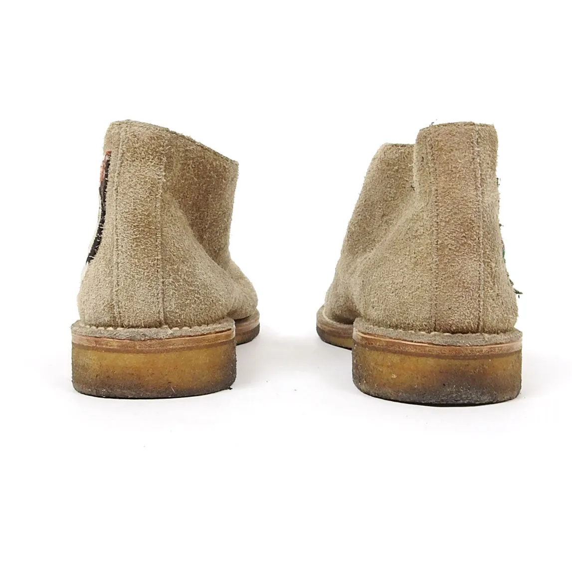 Gucci Patch Desert Boots Size 7.5