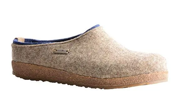 Haflinger Unisex Grizzly Kris Boiled Wool Clog