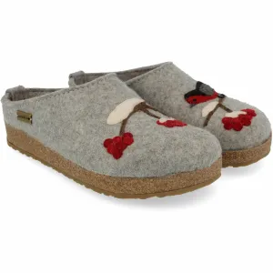 Haflinger Winterbird Wool Clogs