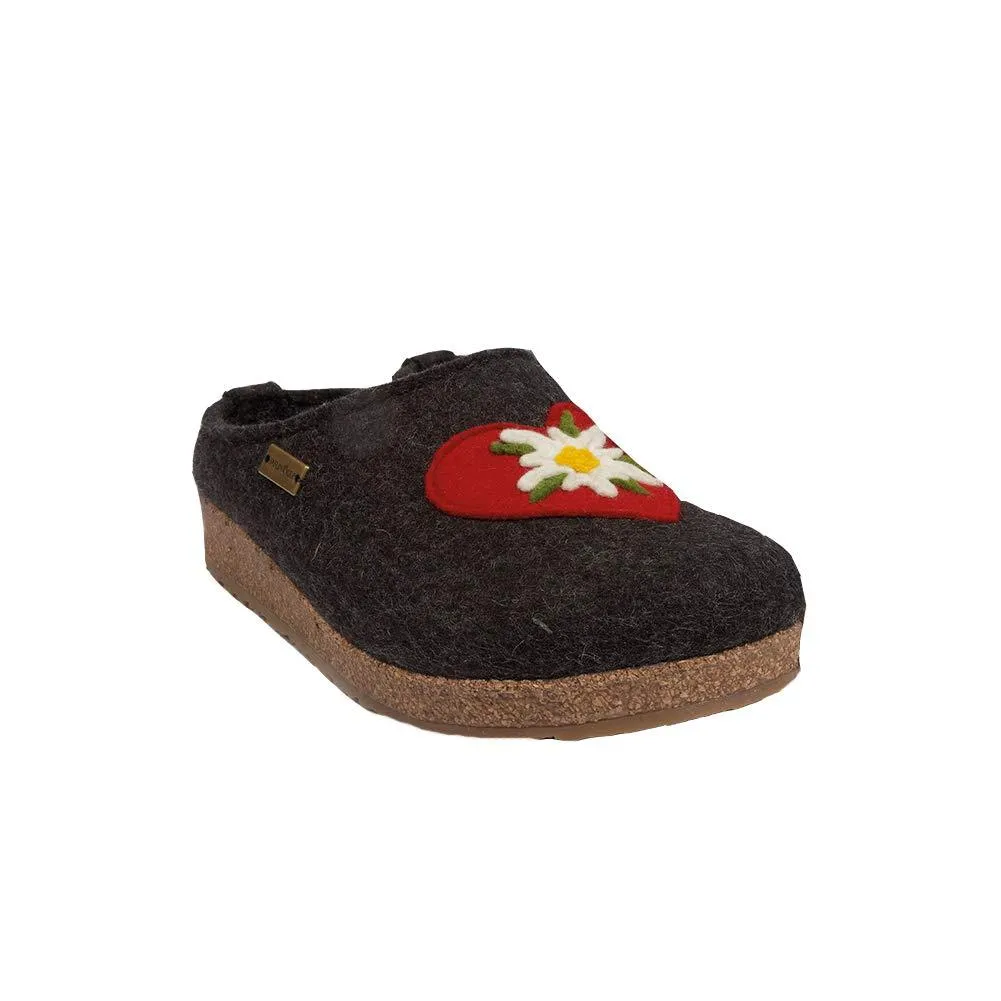 HAFLINGER Women's Heidi Wool Clogs