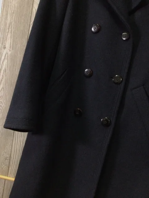 Hamnett Wool Bl Coat Size 6 New