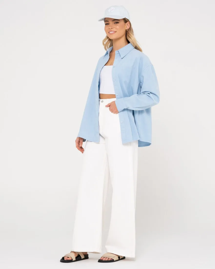 Hansen High Waisted Wide Leg Pant