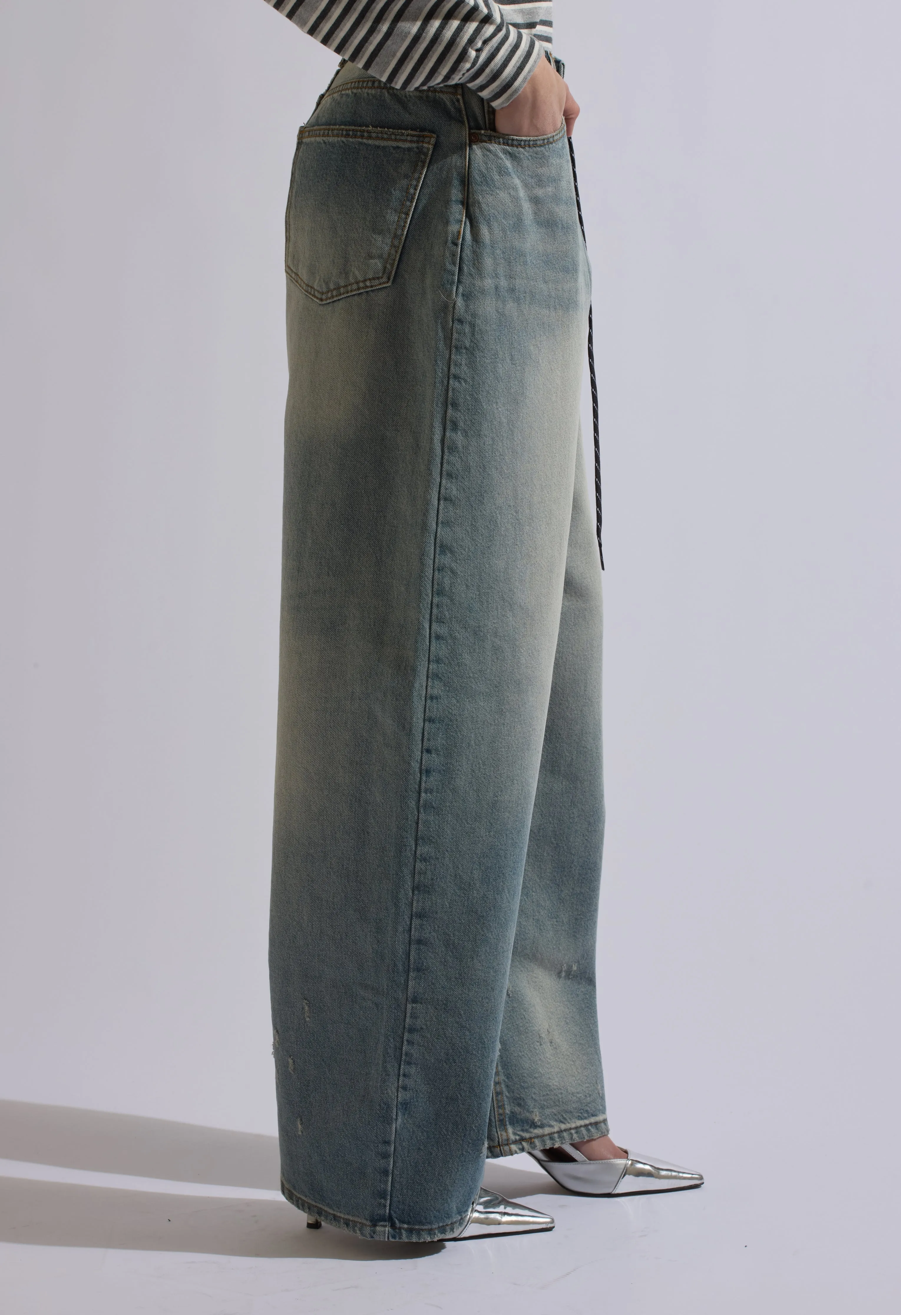 Harper Distressed Denim