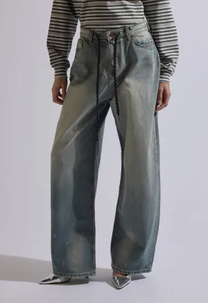 Harper Distressed Denim