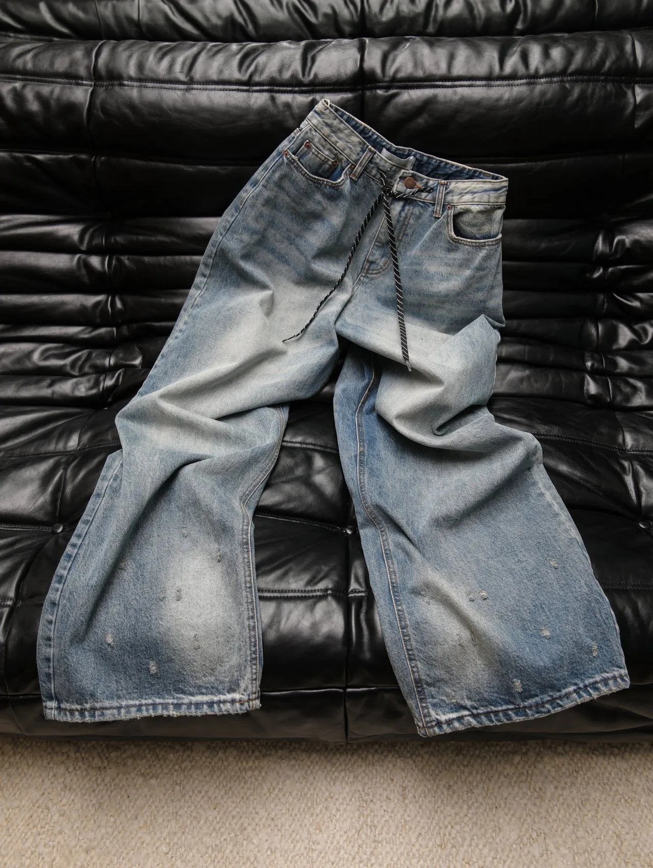 Harper Distressed Denim