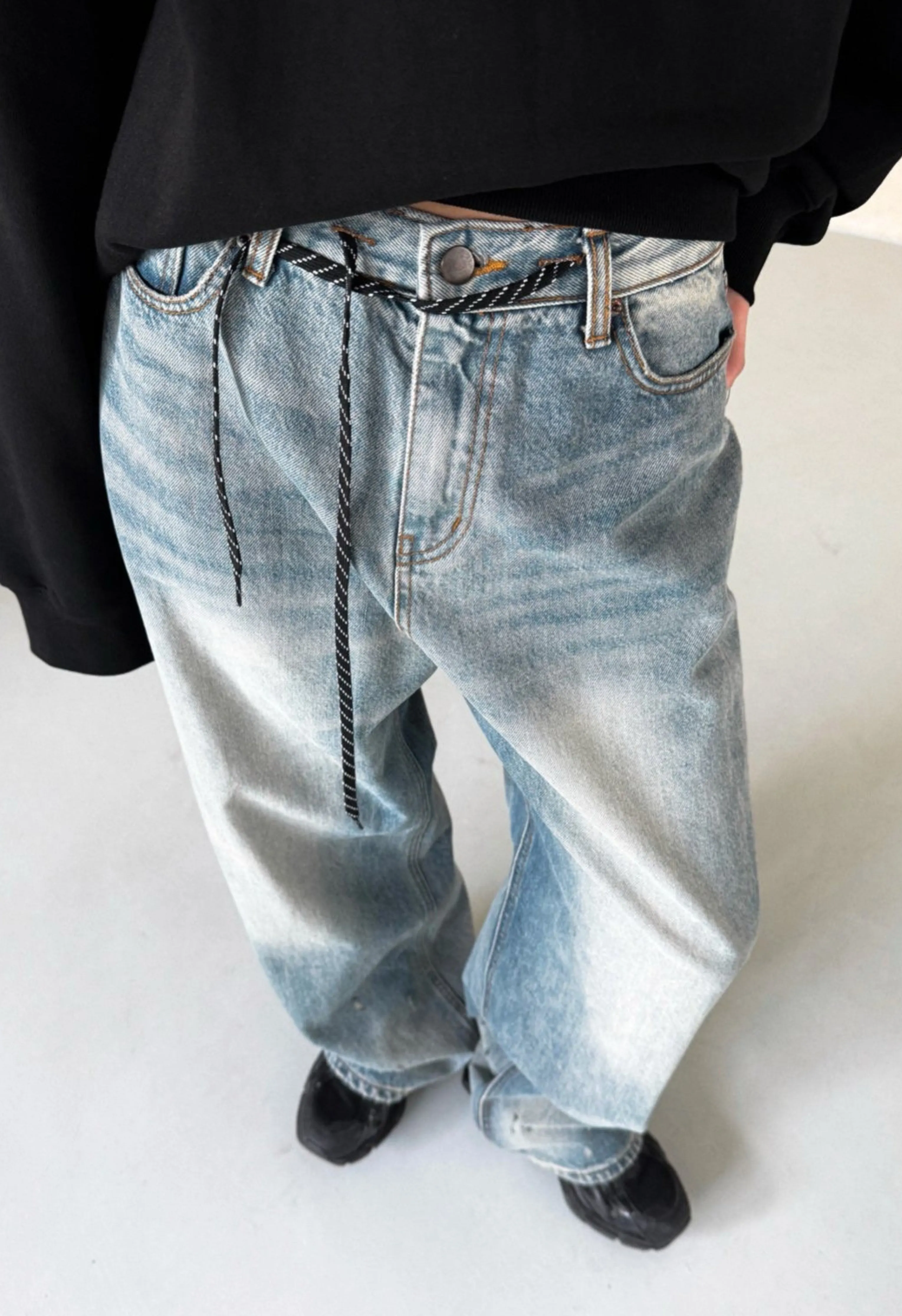 Harper Distressed Denim