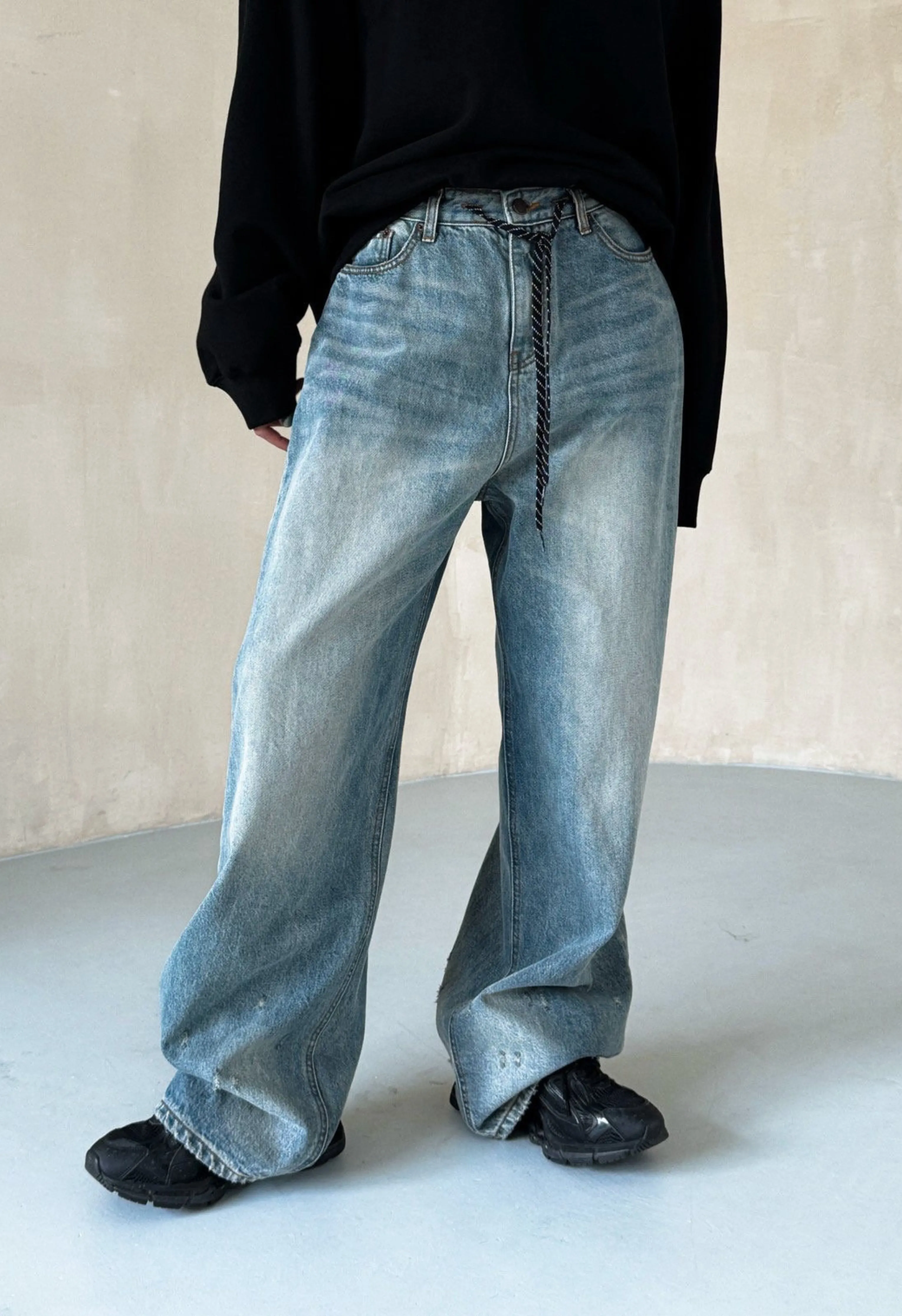 Harper Distressed Denim
