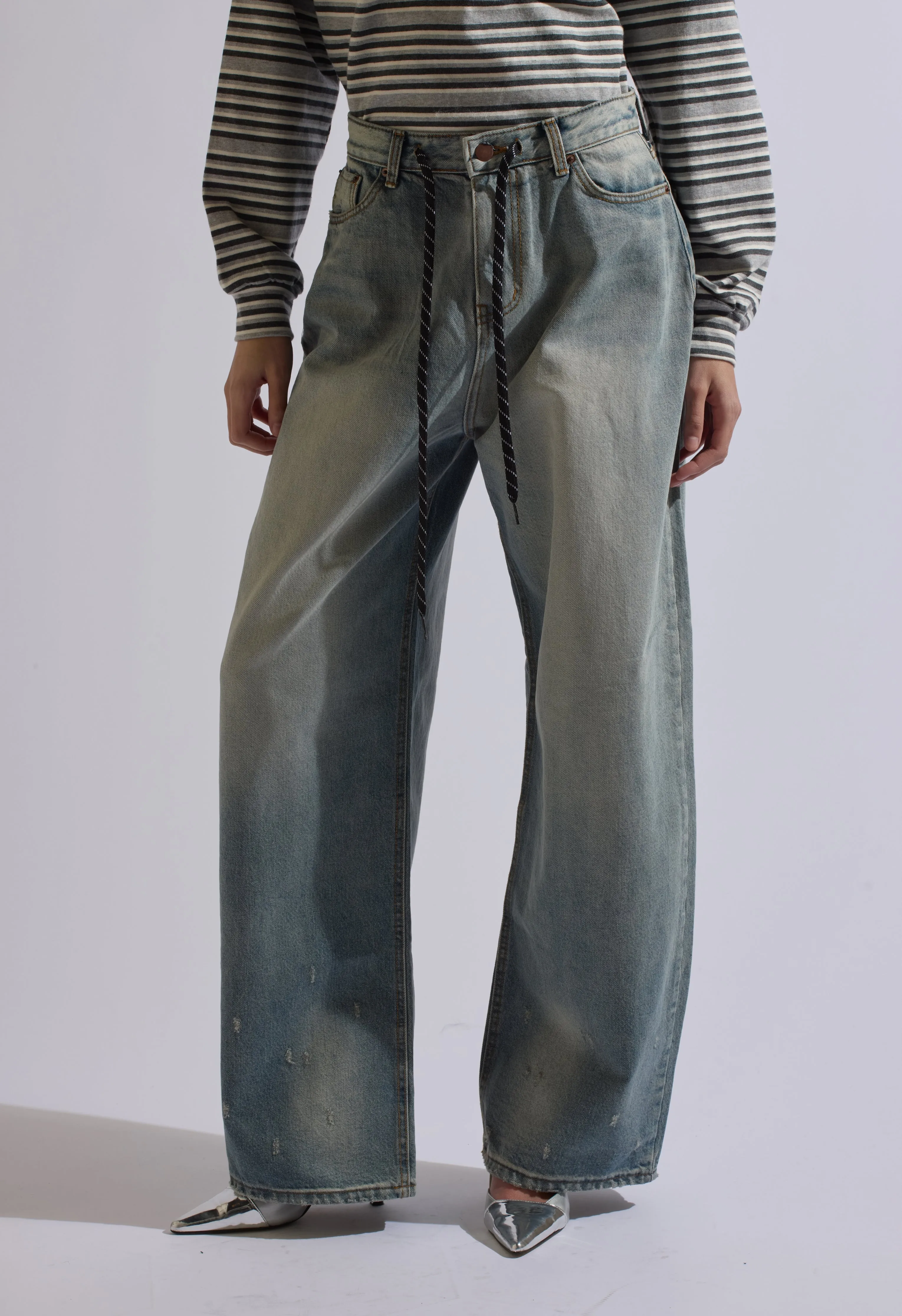 Harper Distressed Denim