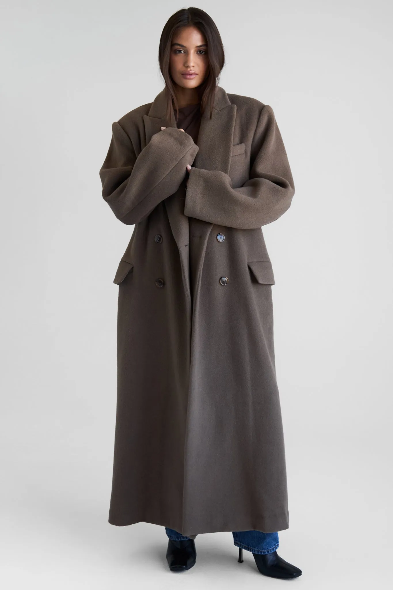 Harper Maxi Wool Coat