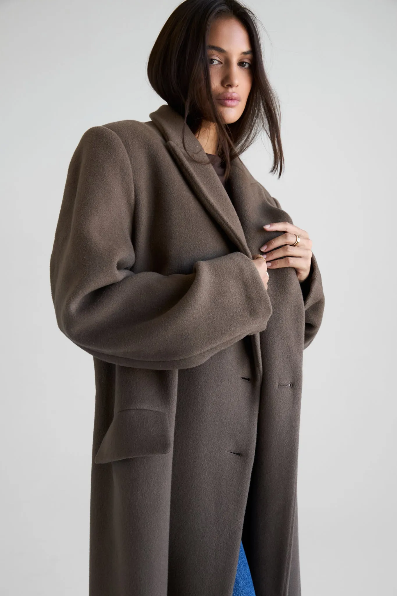 Harper Maxi Wool Coat