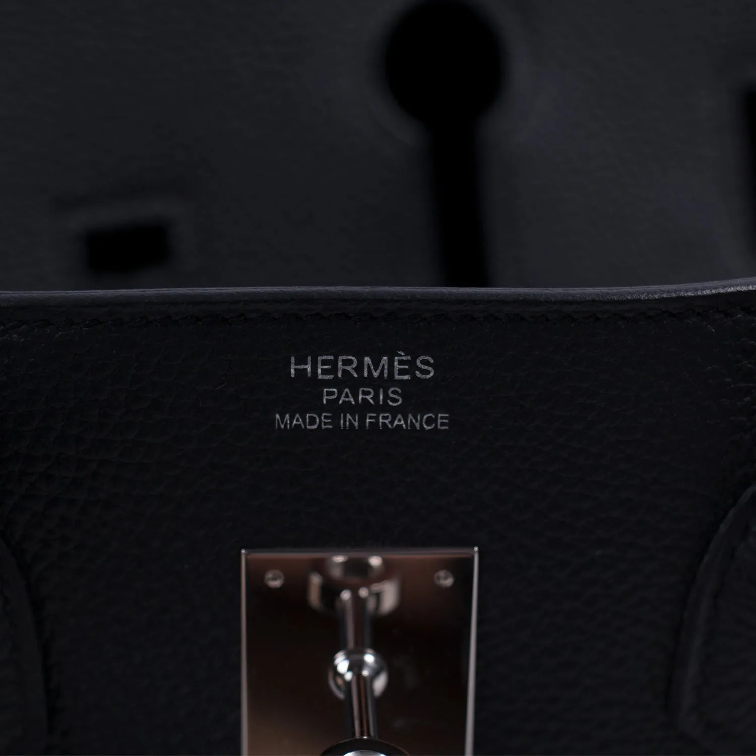 Hermès Birkin 35 Black Togo Leather