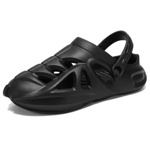 Herren Löcherschuhe Garden Clogs Beach Sandalen Herren Sommer Leichte Schlappen Outdoor Komfort Hausschuhe